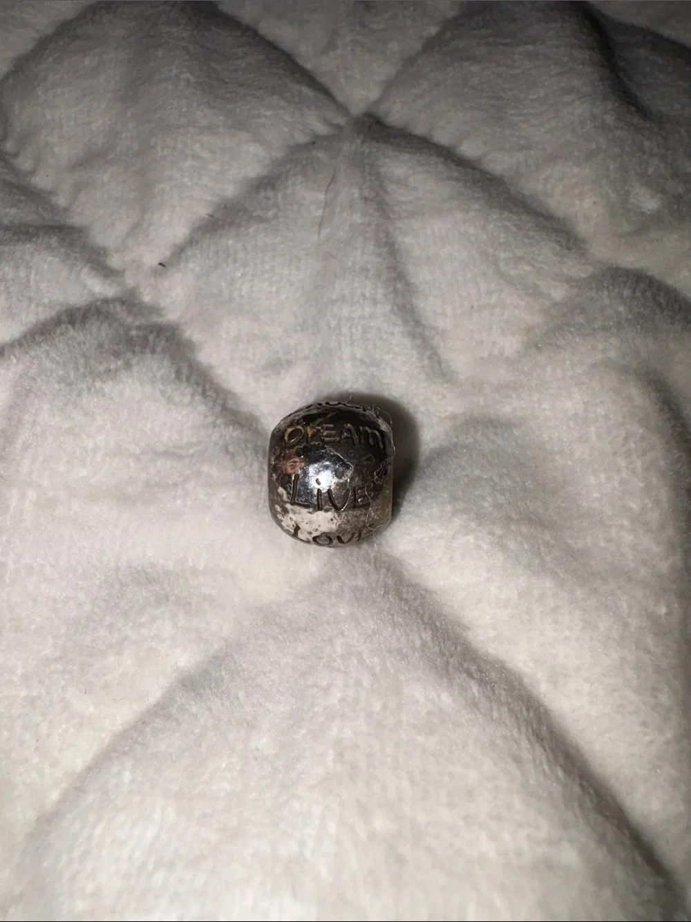 Brighton live love laugh dream spacer charm
